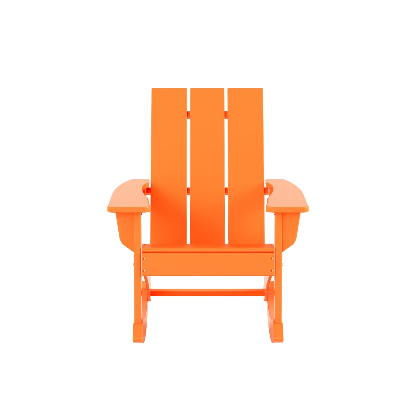 Malibu Modern All-Weather Outdoor Rocking Adirondack Chair