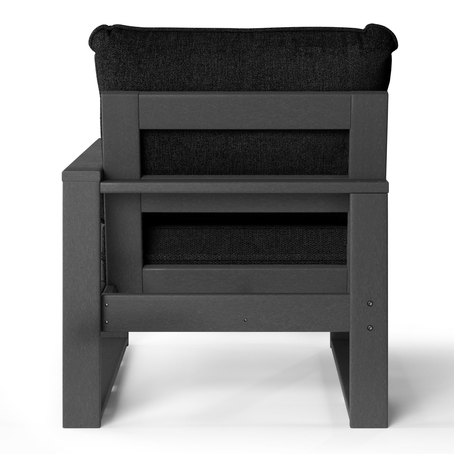 Signature All-Weather Outdoor Modular Patio Deep Seating Right Arm Chair (Right Arm Sectional Seat)