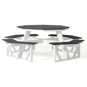 Vista 48" Octagon Picnic Table