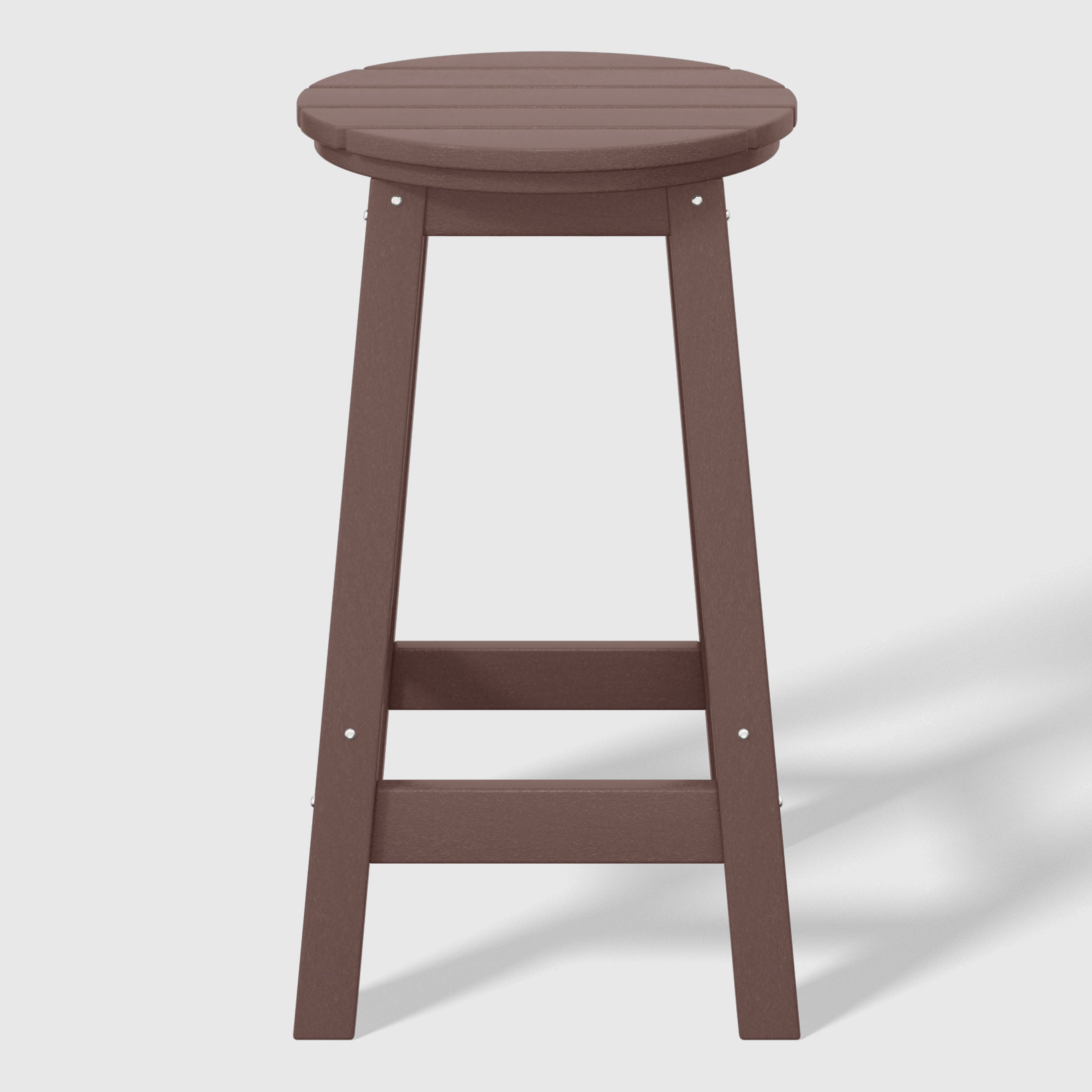 Stockholm All-Weather Outdoor Round Counter Stool (24" Height)