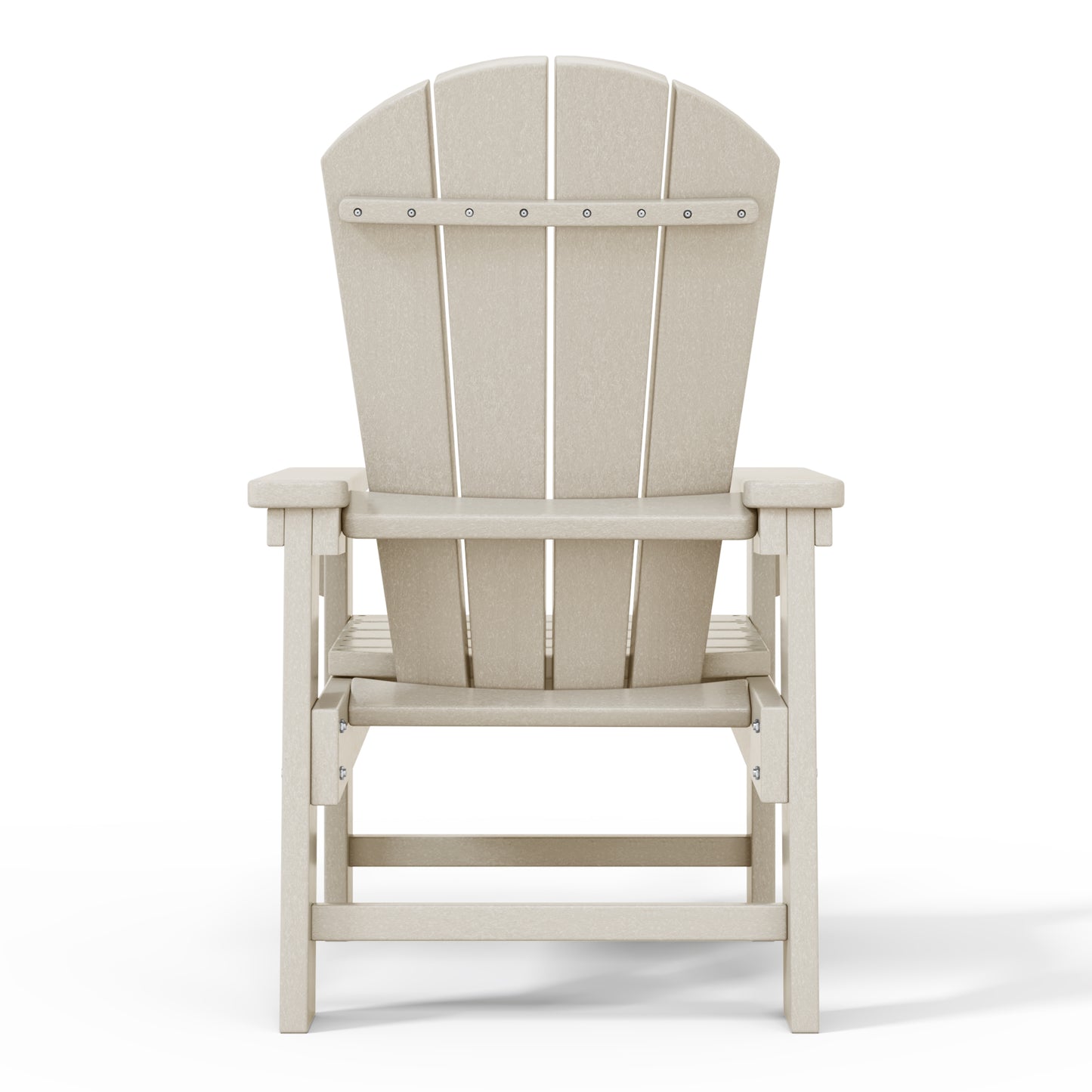 Tiny Terraces Kids' All-Weather Outdoor Poly Adirondack Chair