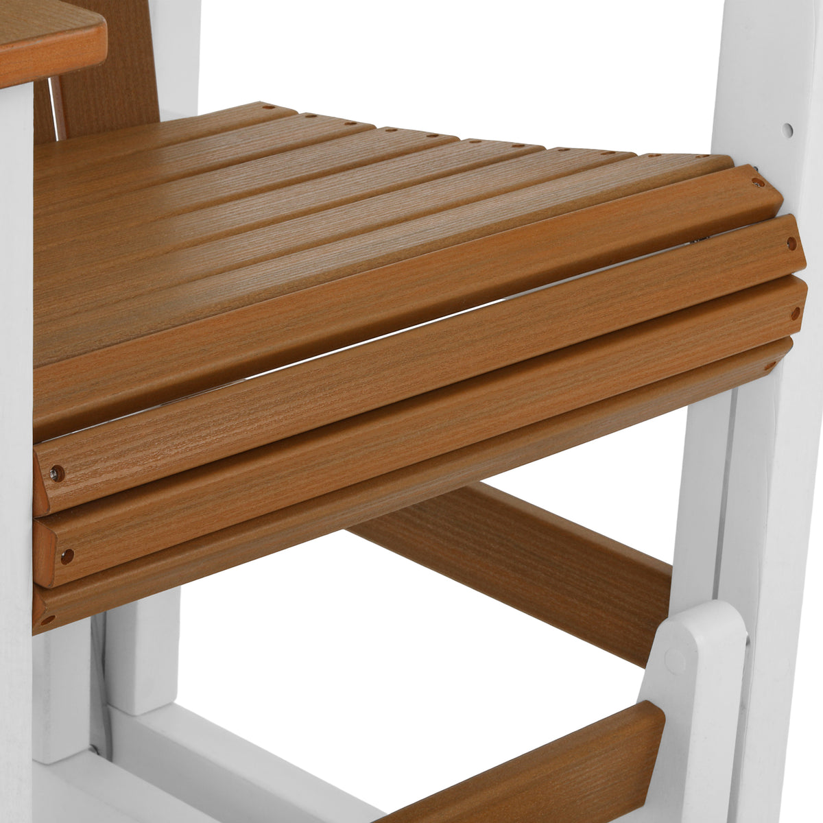 Adirondack Counter Glider With Cup Holder