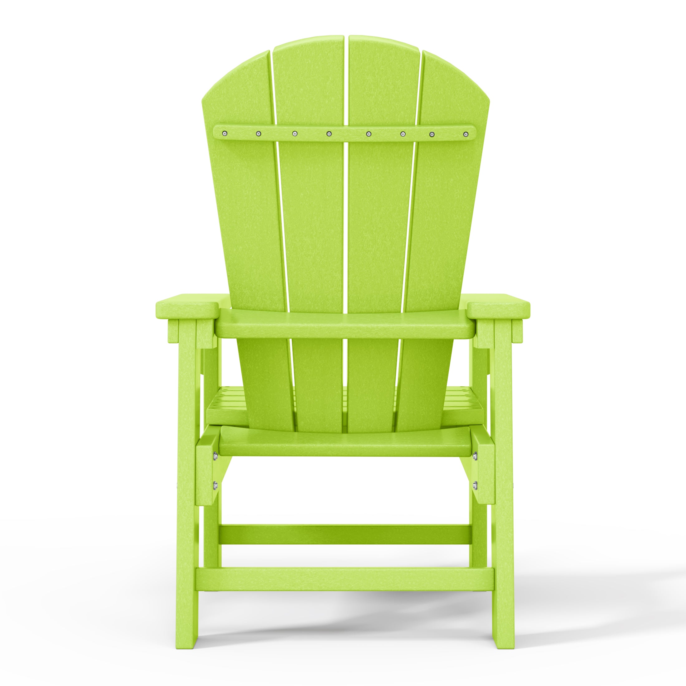 Tiny Terraces Kids' All-Weather Outdoor Poly Adirondack Chair