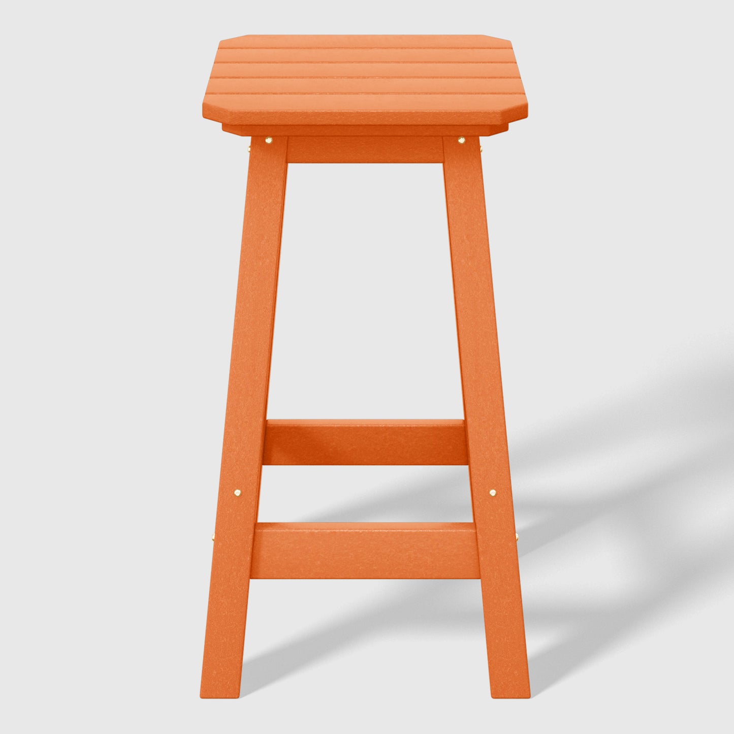 Stockholm  All-Weather Outdoor Square Counter Stool (24" Seat Height)
