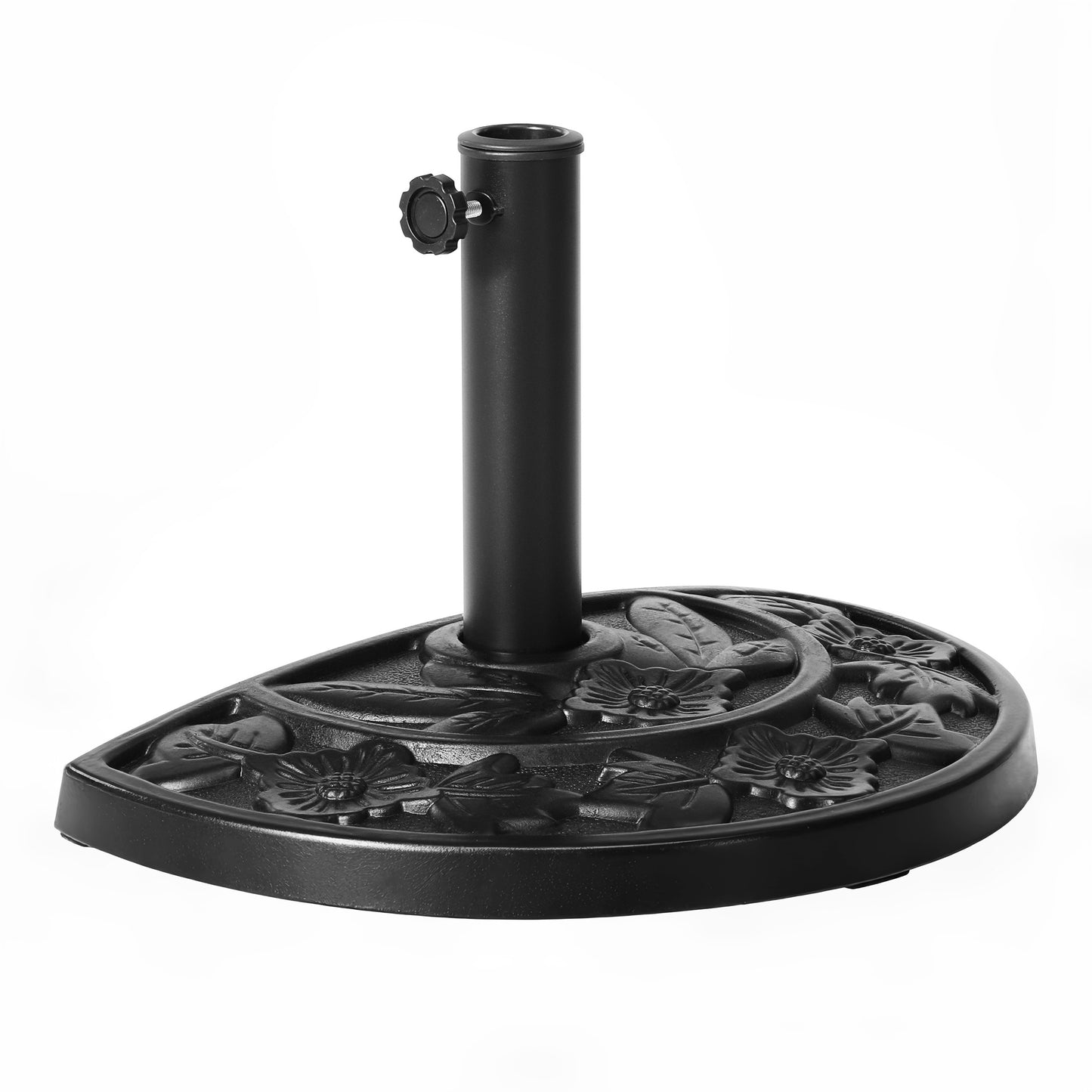Kona Freestanding Resin Half Umbrella Base