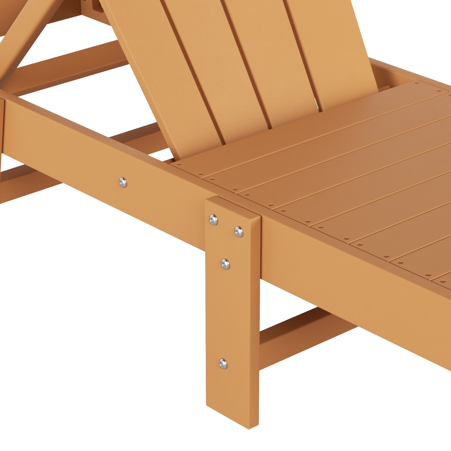 Chatham All-Weather Outdoor Adirondack Reclining Sun Lounger With Wheels