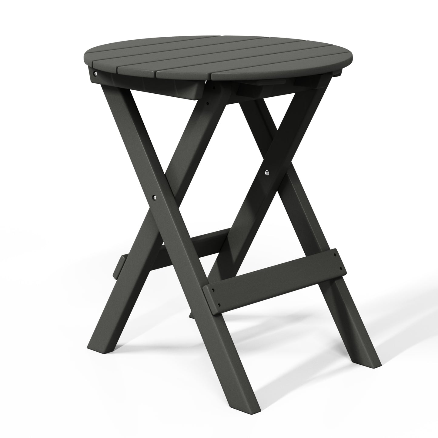 Tuscany All-Weather Outdoor Patio Round Folding Dining Table (24" Top)